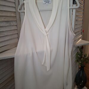 Mera Lane Sophisticated Ivory Blouse